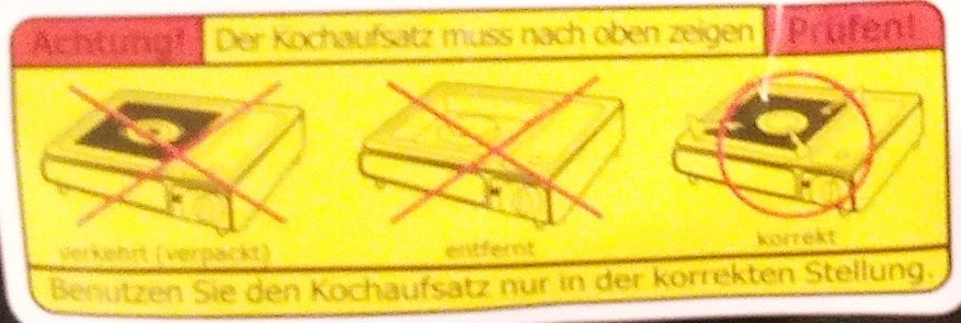 Robuster Campingkocher für den Einsatz im Freien