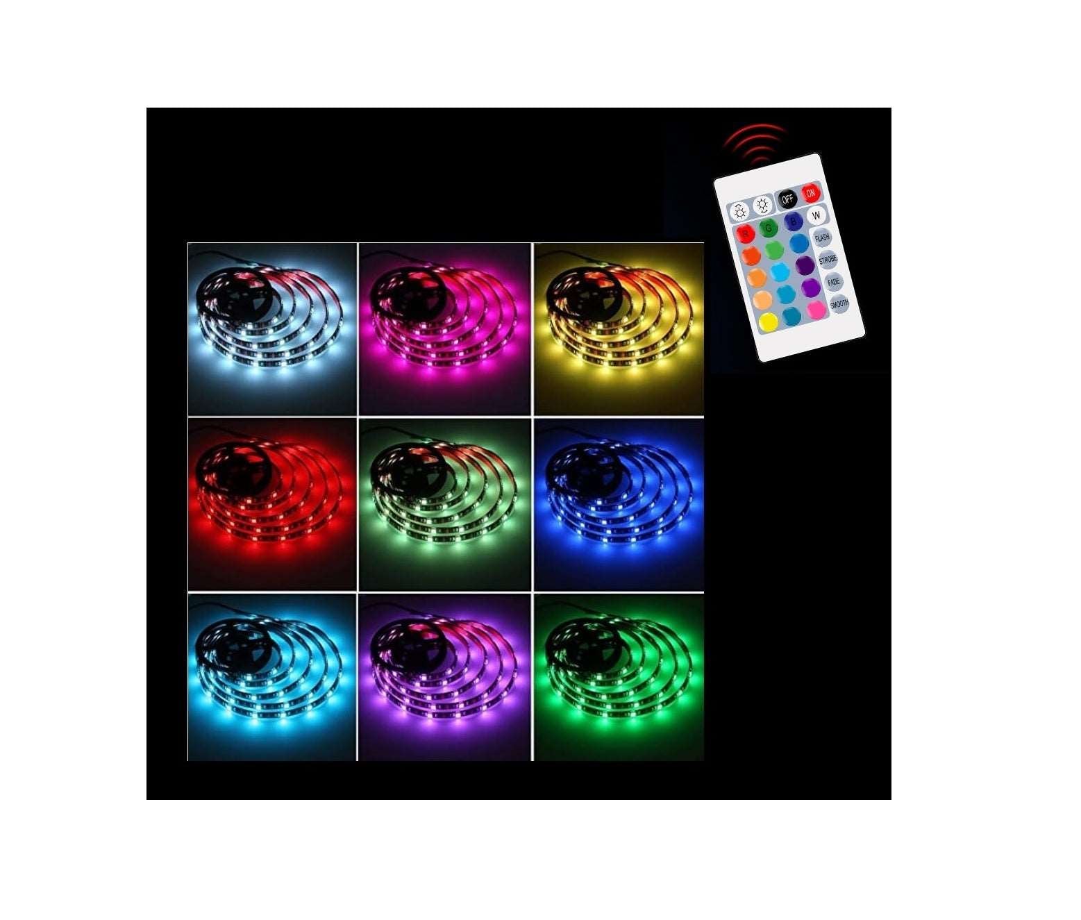 LED Strip RGB Farbwechsel mit 60 LED's (5 Meter)