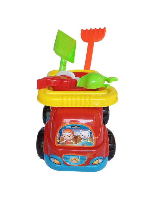 Sandspielzeug Lastwagen 7-teilig