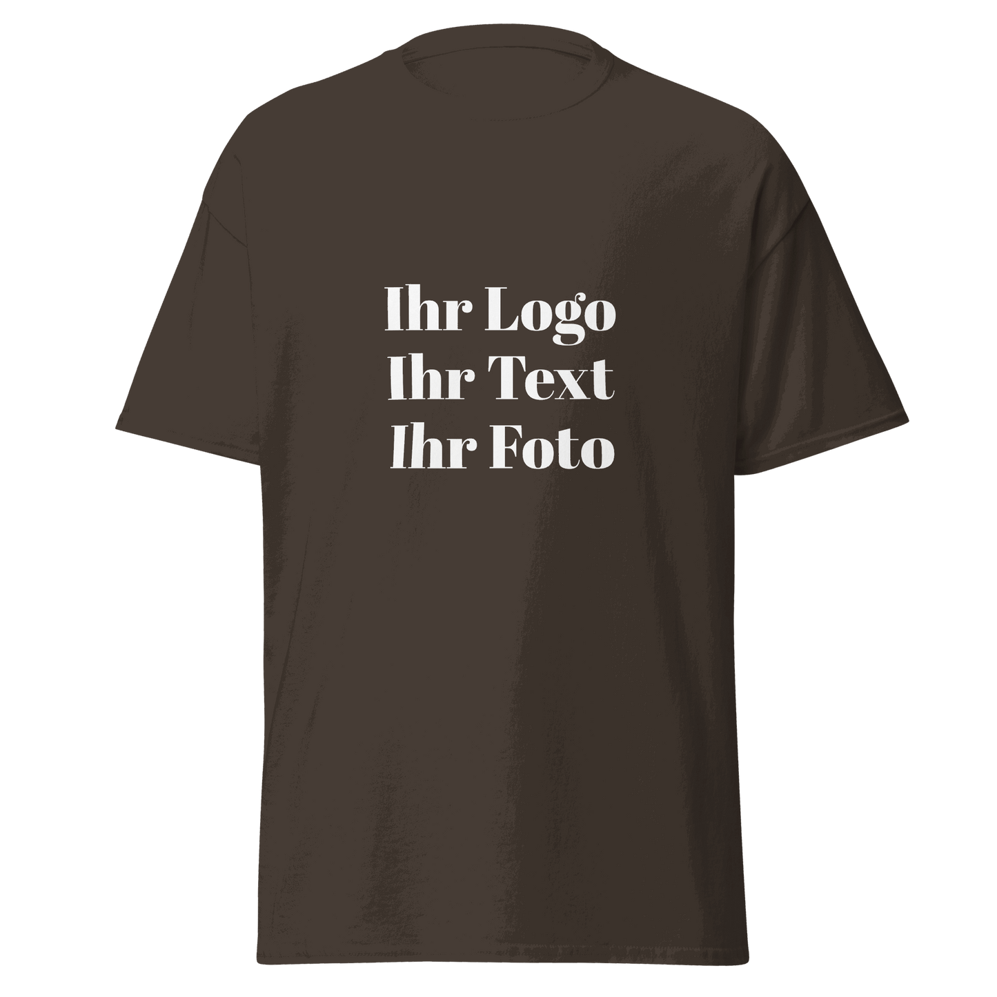 Unisex T-Shirt mit eigenem Aufdruck