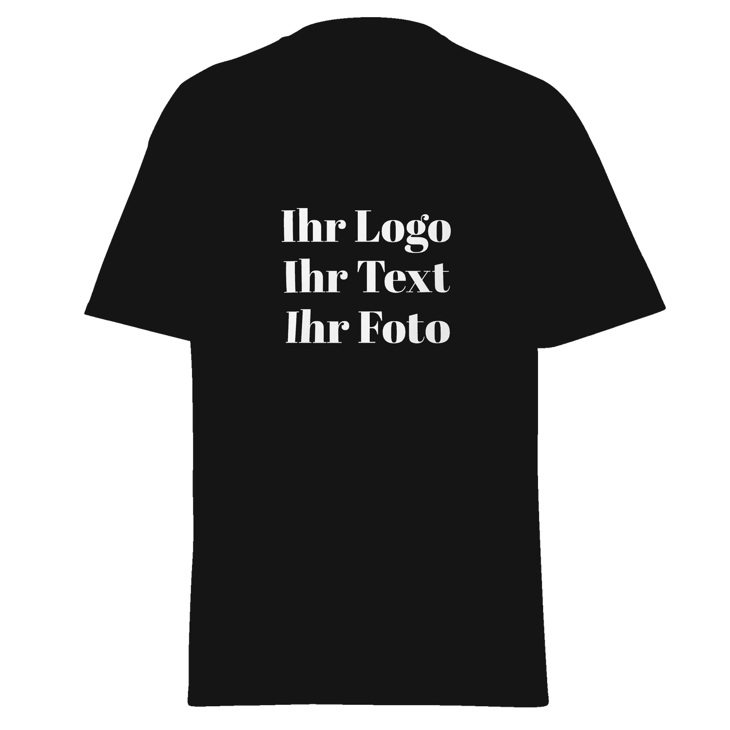 Unisex T-Shirt mit eigenem Aufdruck