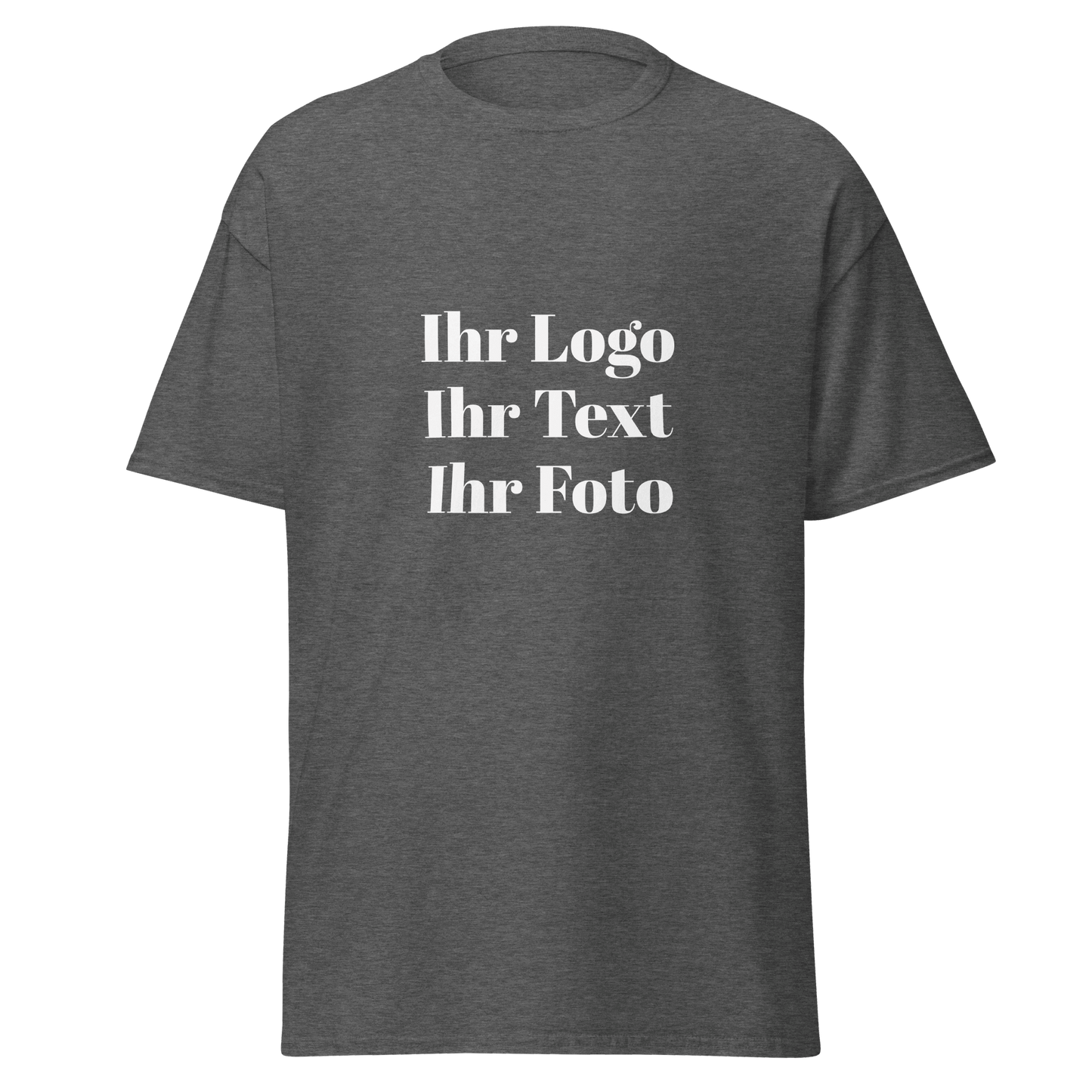 Unisex T-Shirt mit eigenem Aufdruck
