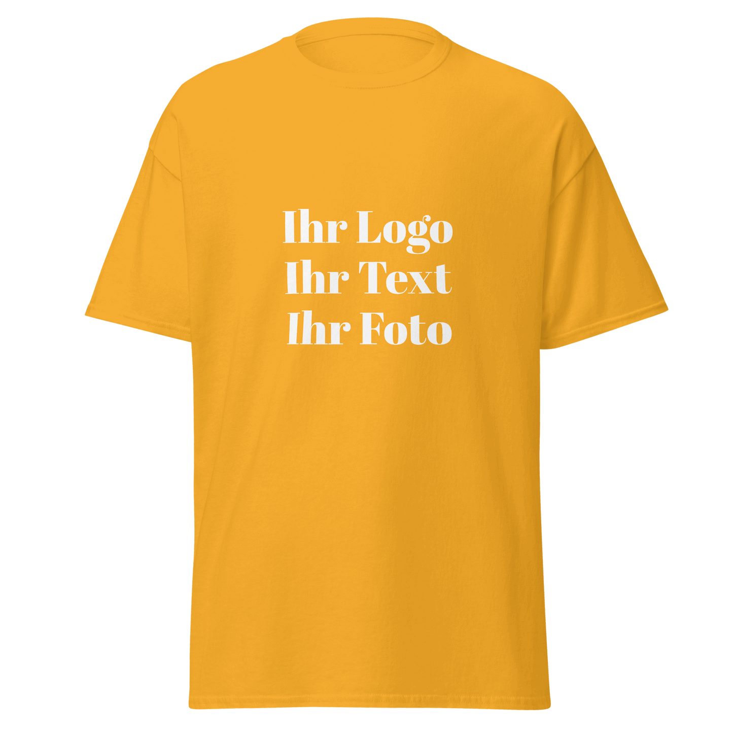 Unisex T-Shirt mit eigenem Aufdruck