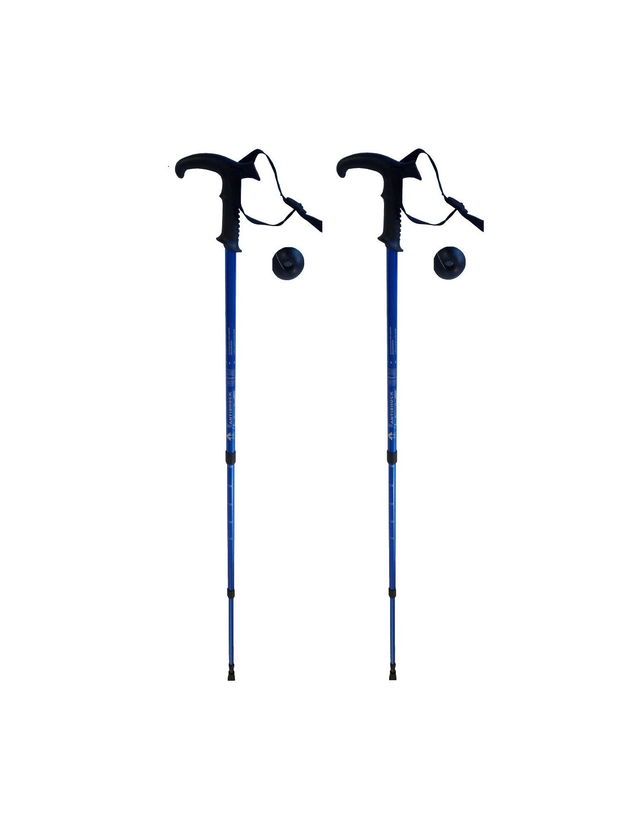 2er Set Wanderstöcke bis 130 cm