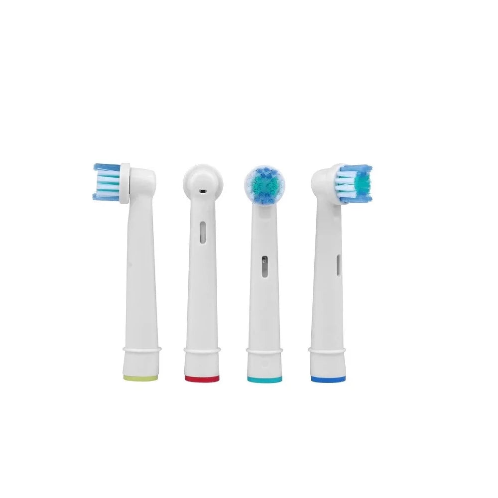 4er-Set Zahnbürstenköpfe kompatibel mit Oral-B, Dupont-Borsten