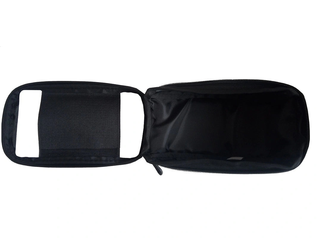 Wasserabweisende Handy-Fahrradtasche aus Nylon und Kunststoff - ideal für alle Touren.