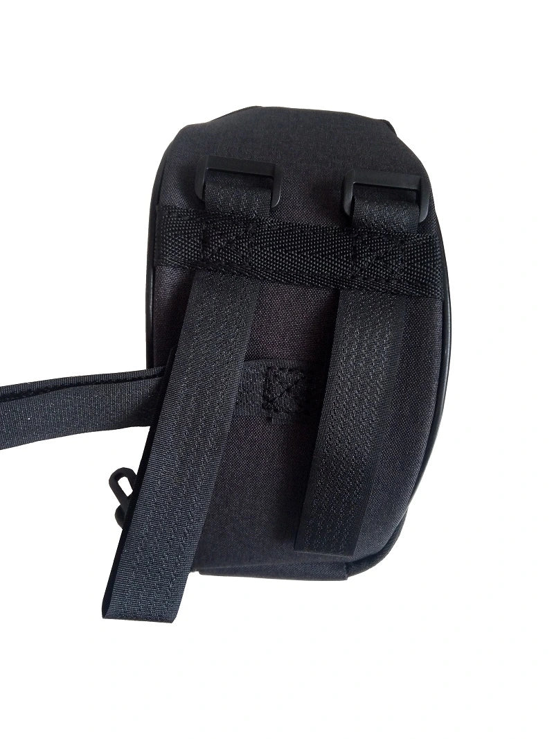 Stylische B-Soul Velotasche in Schwarz - wasserabweisende Handyhalterung fürs Fahrrad mit stabilem Klettsystem.