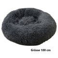 Hundebett Katzenbett Haustierbett rund in Donutform