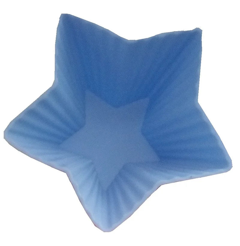 Silikonstern, perfekt als Form für Pralinen, Schokolade oder kleine Gelee-Desserts.