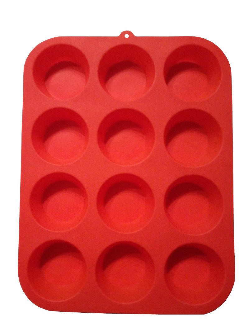 Silikon Backform 12 Muffin - 33 x 25 x 3 cm