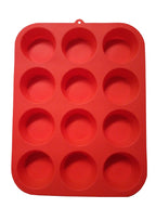 Silikon Backform 12 Muffin - 33 x 25 x 3 cm