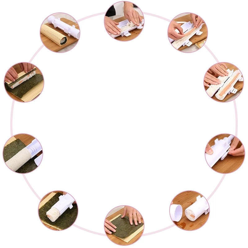 Gleichmässige Sushirollen dank praktischer Sushi Bazooka