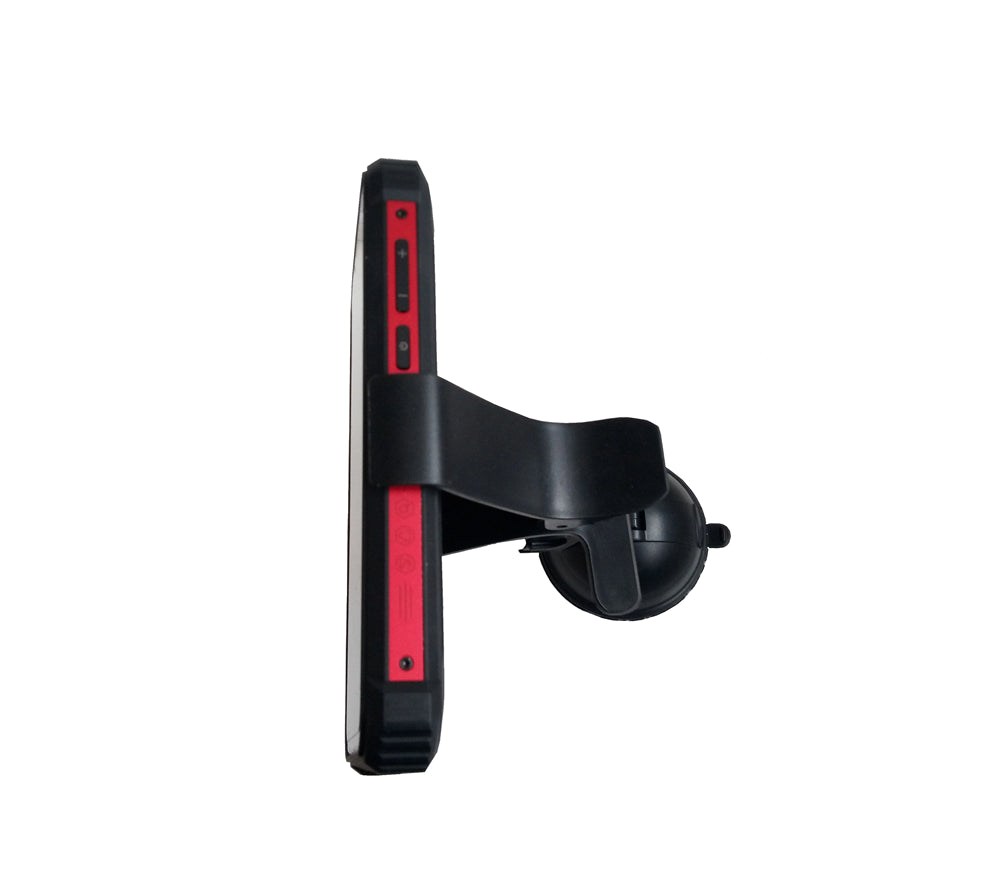 Praktischer Universal Handyhalter für Auto, 11 cm hoch, 360° drehbar, ideal für sichere Navigation, Freisprechanrufe und Mediensteuerung.