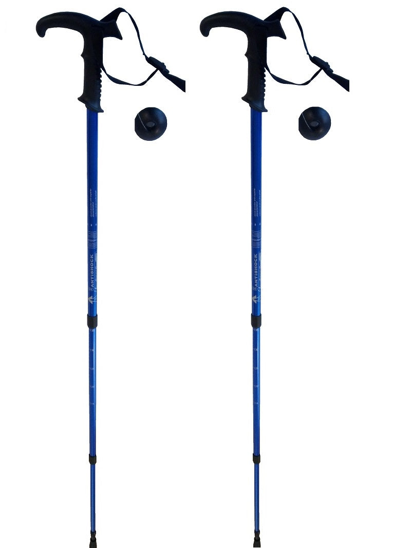 2er Set Wanderstöcke bis 130 cm