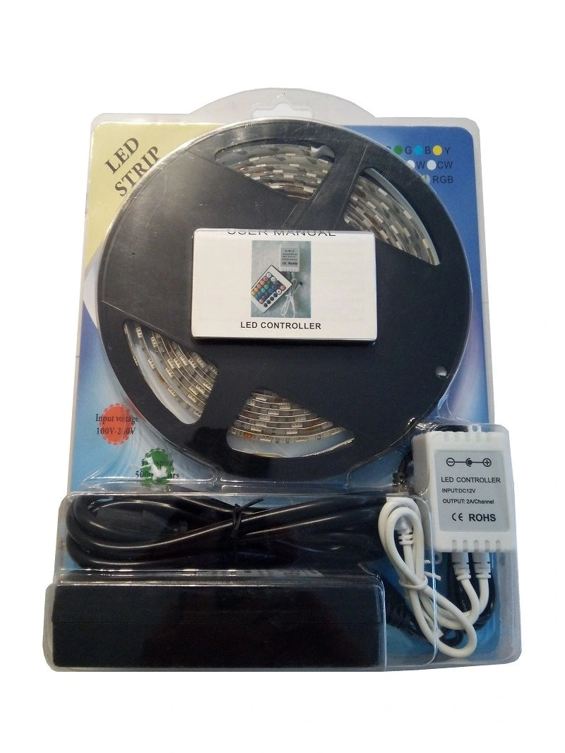 RGB Lichtstreifen mit 60 LEDs für kreative Innenbeleuchtung