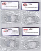 4er Set Velo Reflektoren / Speichenreflektoren / Katzenaugen