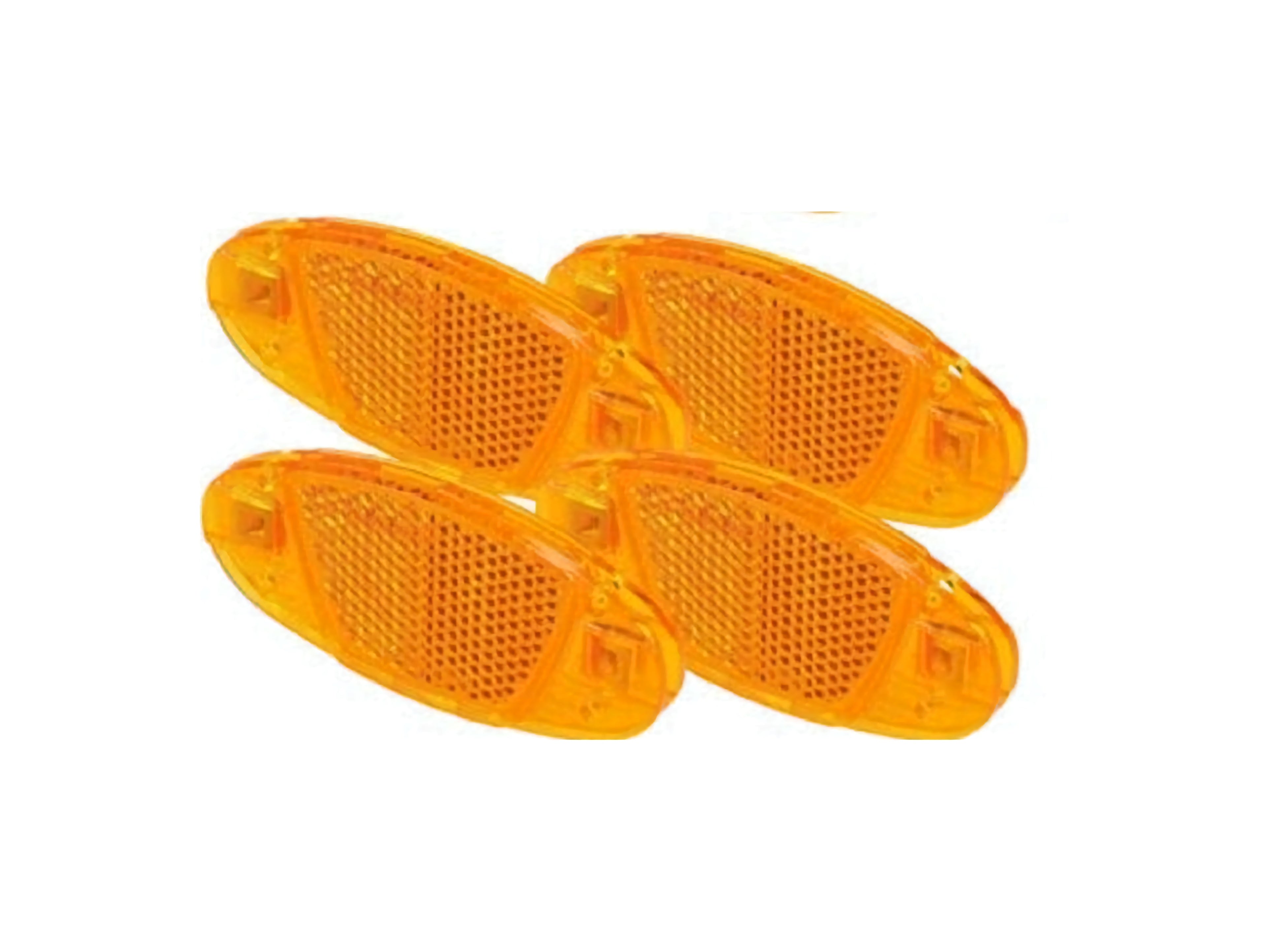 4er Set Velo Reflektoren / Speichenreflektoren / Katzenaugen