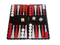 Klassisches Reise-Backgammon - leichtes, handliches Brettspiel im Beutel