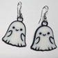 Geister Ohrringe aus PLA und Chirurgenstahl - leichter Schmuck für Halloween Party und Cosplay