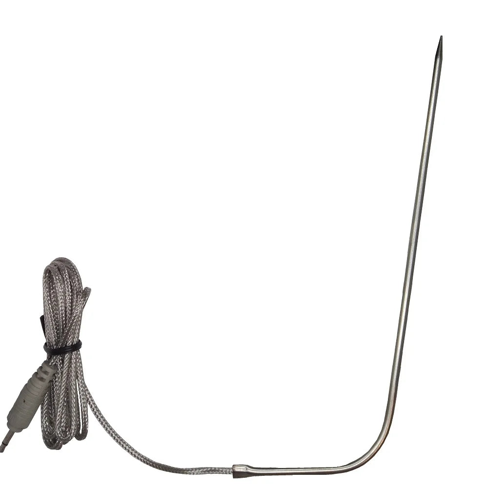 Edelstahlsonde misst Kerntemperatur im Braten