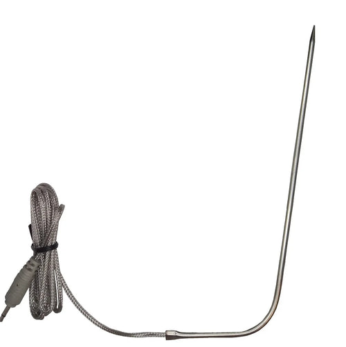 Edelstahlsonde misst Kerntemperatur im Braten