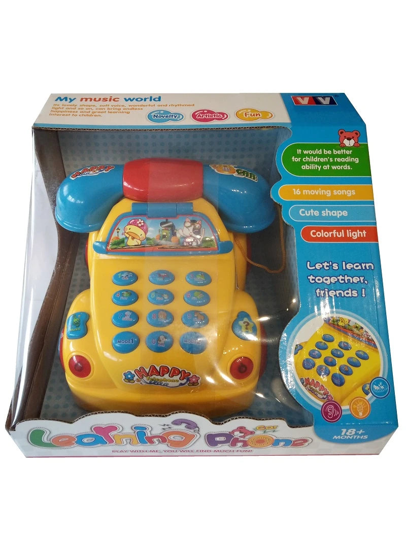 Baby Telefon als erstes Lernspielzeug
