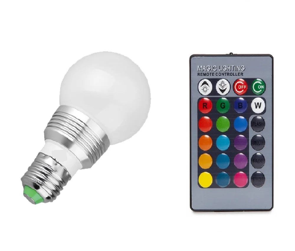 2er Set LED Farbwechsel Lampen mit Fernsteuerung