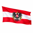 Österreich Fahne mit Bundesadler 150 x 90 cm