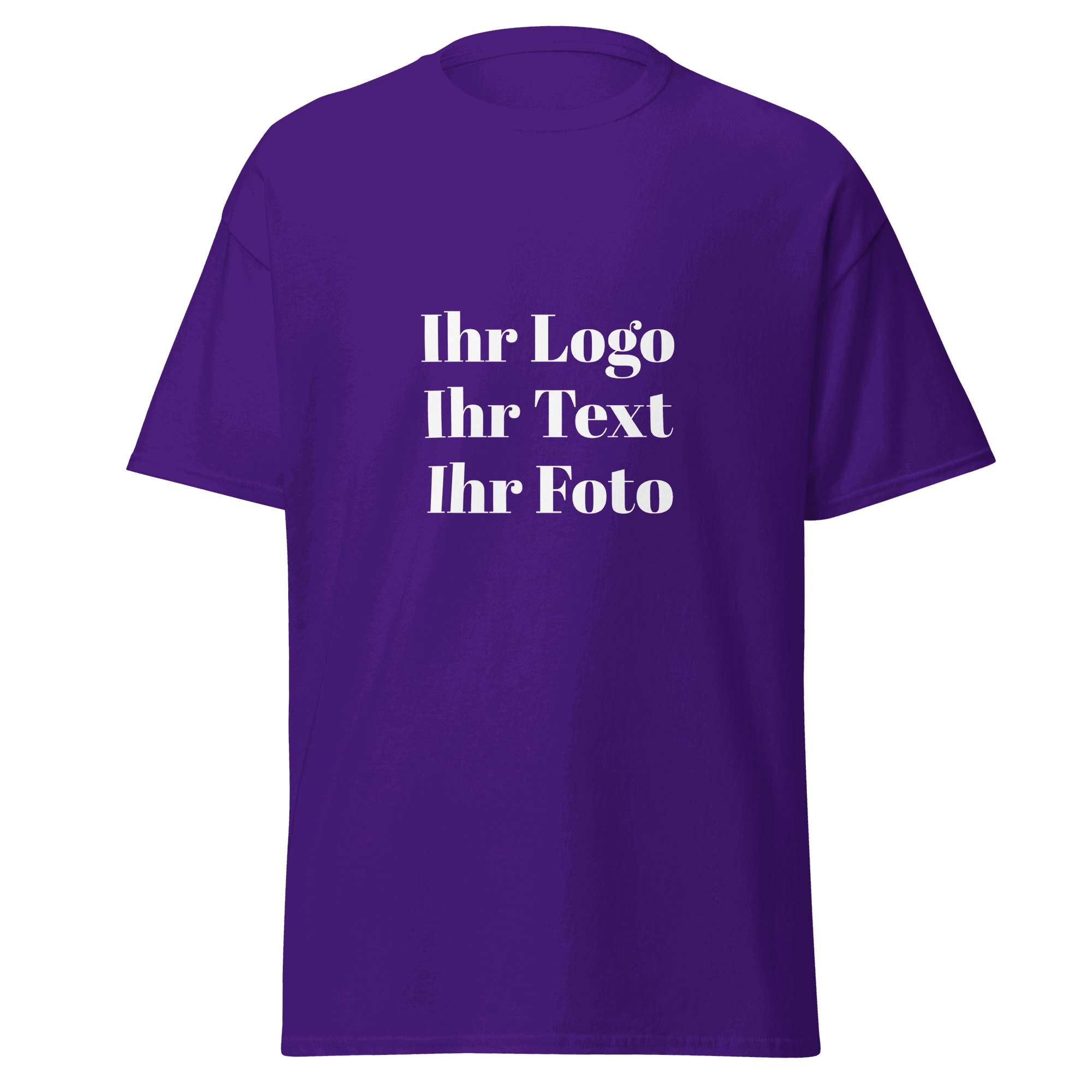 Maglietta unisex con stampa personalizzata