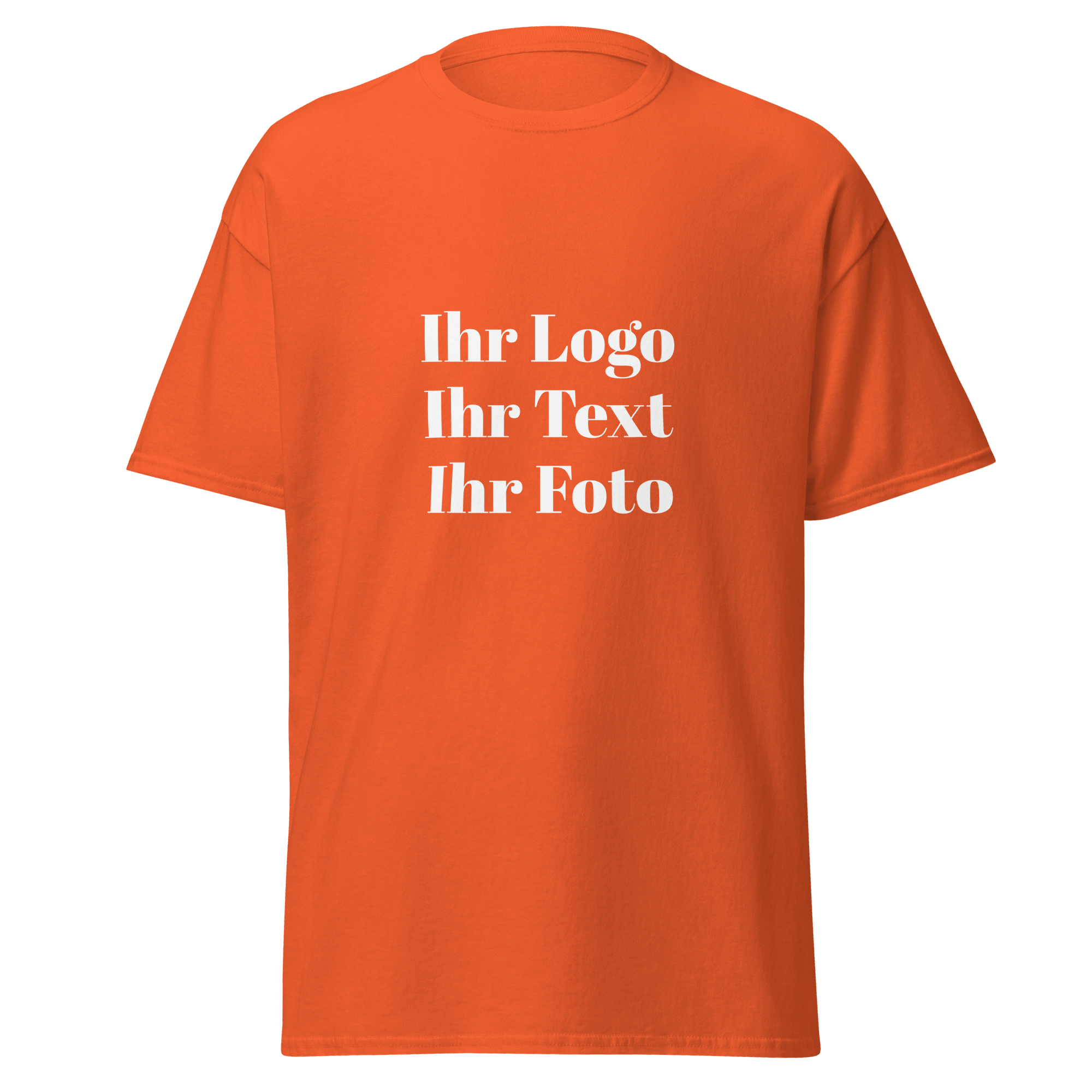 Maglietta unisex con stampa personalizzata