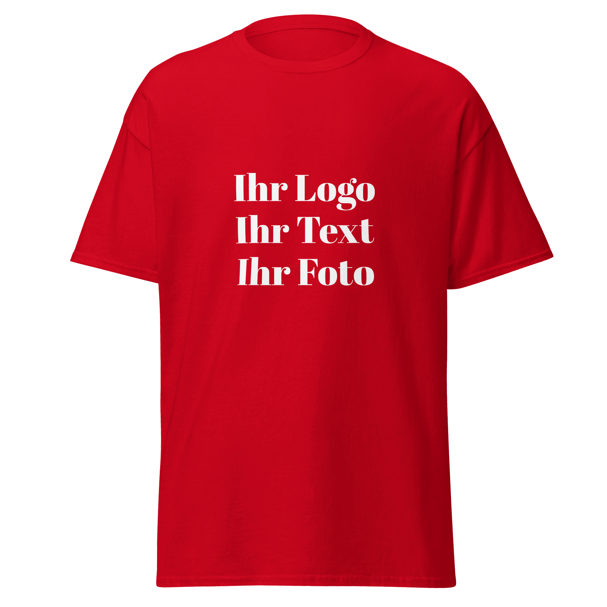 Maglietta unisex con stampa personalizzata