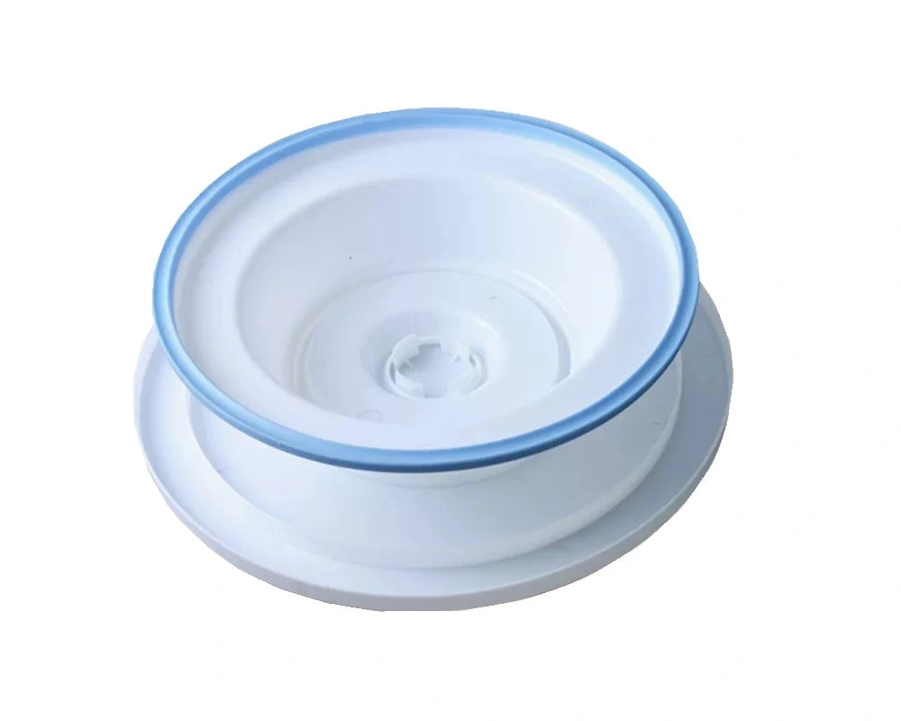 Professioneller Tortendrehteller 26 cm zum dekorativen Präsentieren und gleichmäßigen Drehen von Torten auf Buffets.