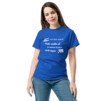 Maglietta unisex con la scritta "Ich bin wach" (Sono sveglio)