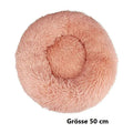 Hundebett Katzenbett Haustierbett rund in Donutform 50 cm