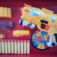 Blaster / Spielzeugpistole mit Zielscheibe