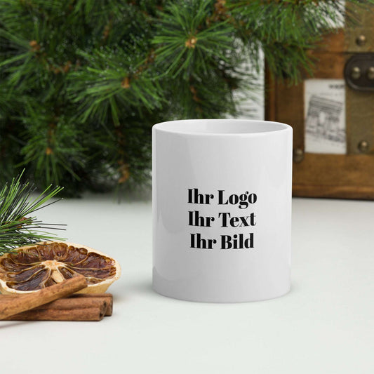 Kaffeetasse mit eigenem Aufdruck